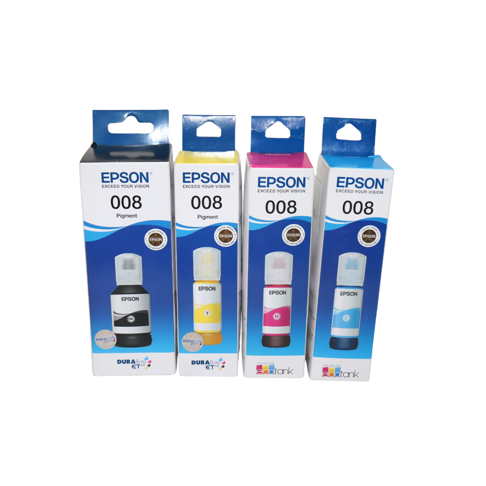 Epson 008 Set of 4 bottles for Epson
