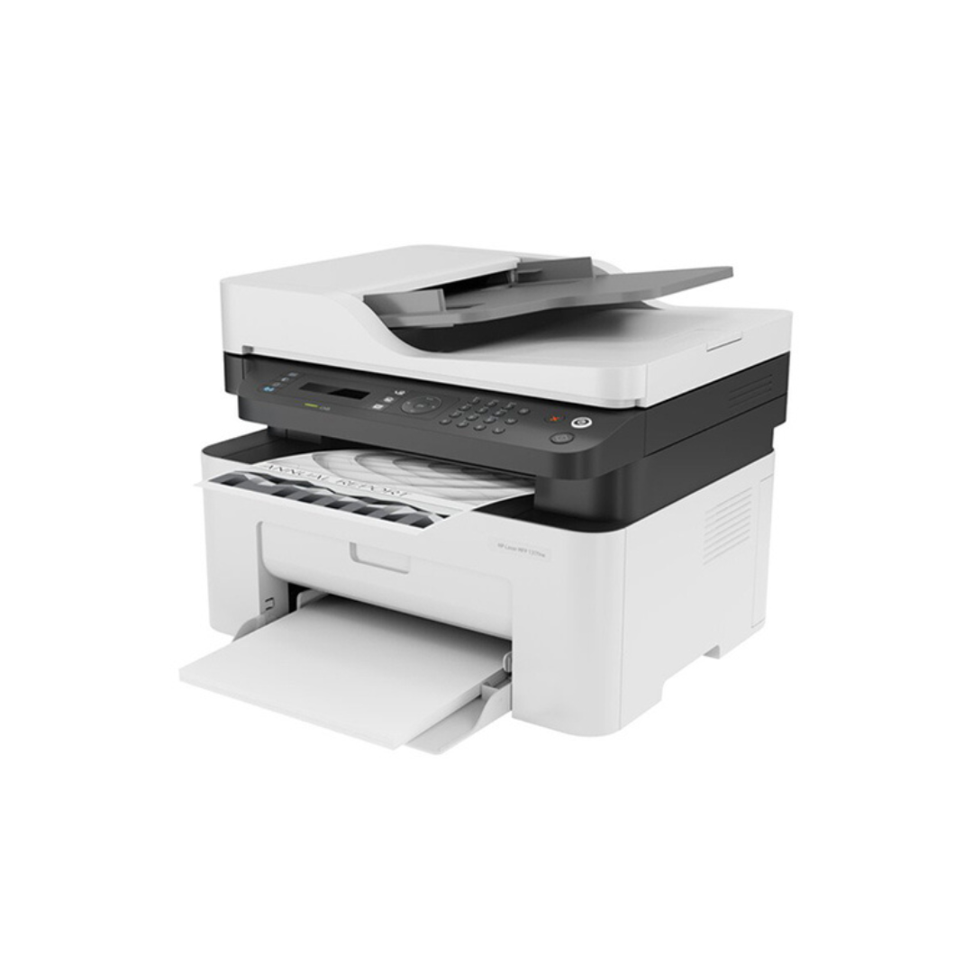 HP Laser MFP 137fnw, Laser Printer - Print/Copy/Scan - Black & White, USB & WiFi