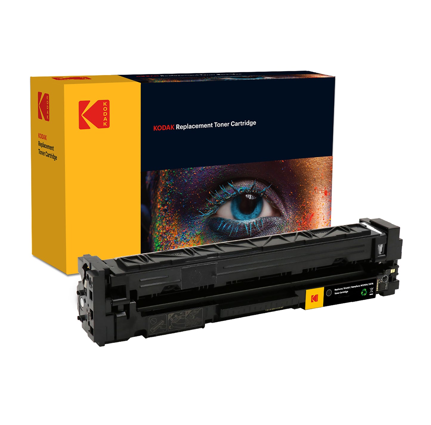 Kodak 207A Replacement Toner Cartridge for HP Color LaserJet Pro M255, MFP M282 and MPF M283