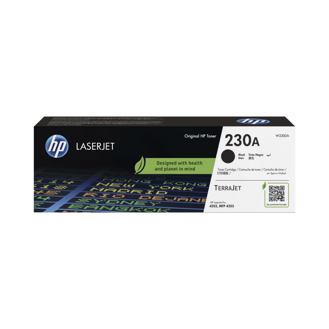 HP 230A Toner Cartridge set for HP Laserjet Pro 4203 and MFP 4303