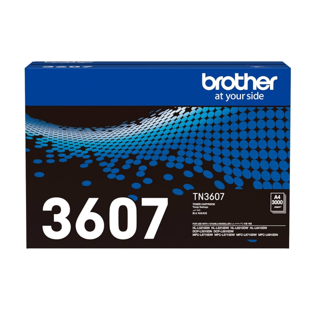 Brother TN-3607 Toner Cartridge High Capacity 3000 pages for HL-L5210 HL-L6210 MFC-L6910DN