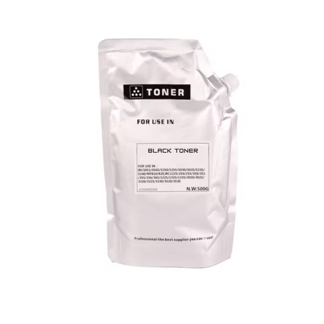 Black 500 grams Toner Powder For Image Runner C5030/C5035/C5235/C5240