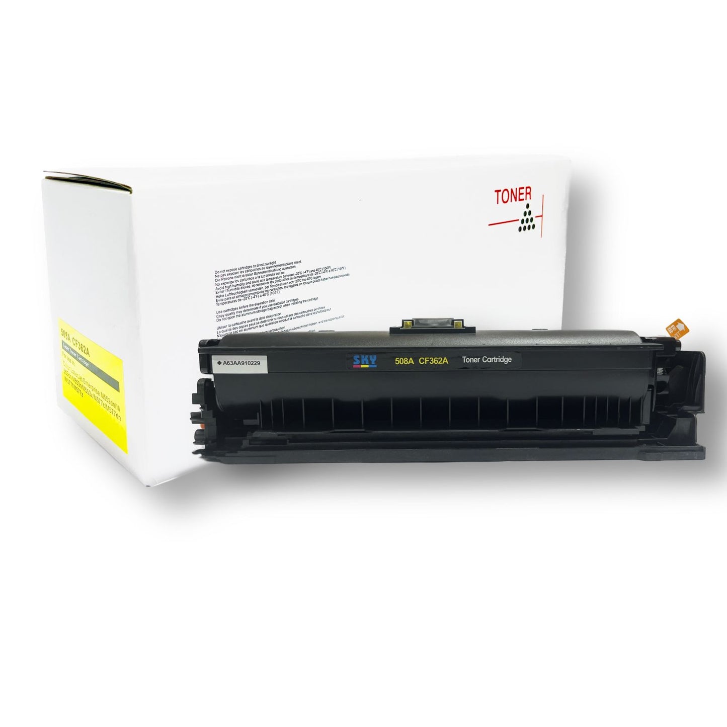 SKY 508A yellow Compatible Toner Cartridge for HP LaserJet M552 M553 M577