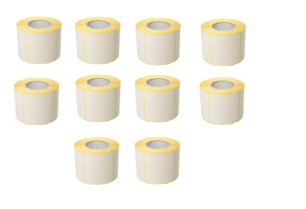 Direct Thermal Barcode Label 76mm x 50mm x 1 " core - 1000 labels per roll Direct Thermal Printing