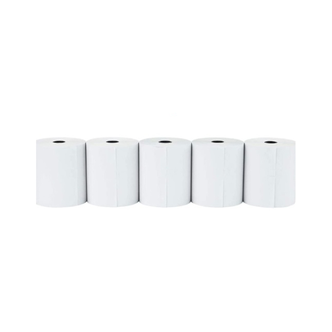 5 rolls Thermal Roll for POS Printers 80mm x 80 meters with 1/2" core