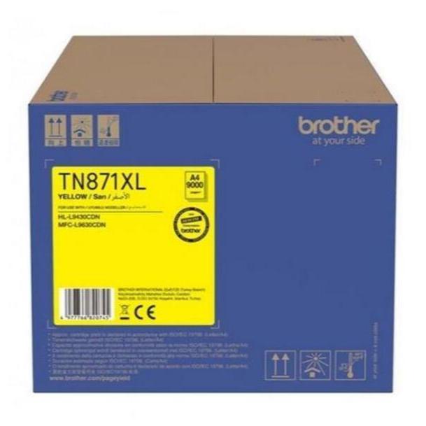 Brother TN-871XL High Capacity Toner Cartridge for MFC-L9630CDN and HL-L9430CDN