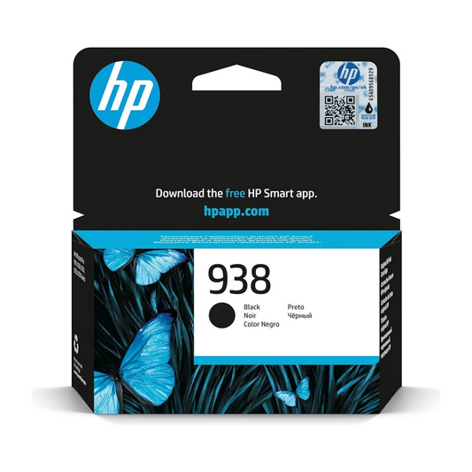 HP 938 Black Ink Cartridge for  HP Officejet Pro 9110 9120 9130 9720 9730 Series Printers