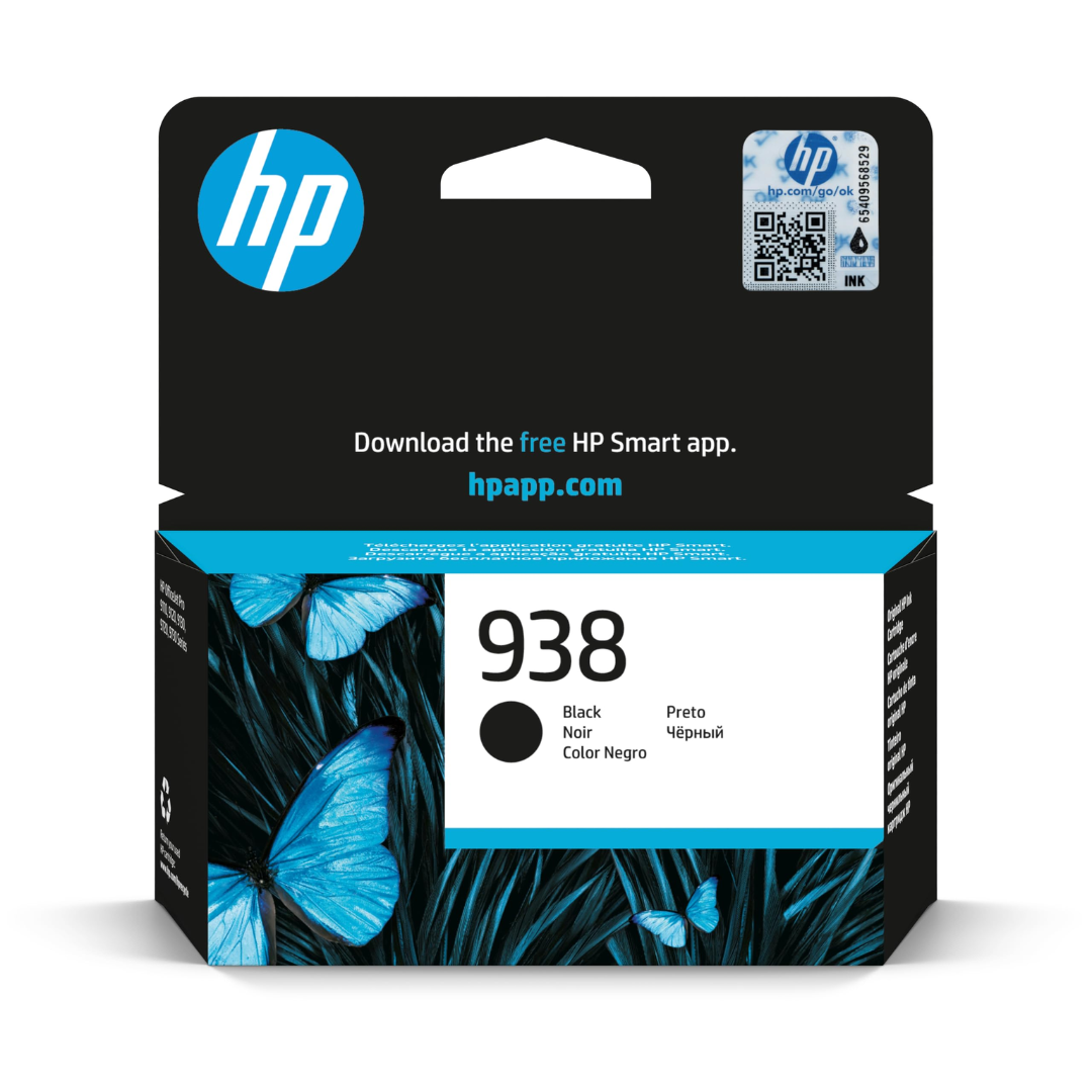 HP 938 Black Ink Cartridge for HP Officejet Pro 9730 9110 9120 9130 9720 Series Printers