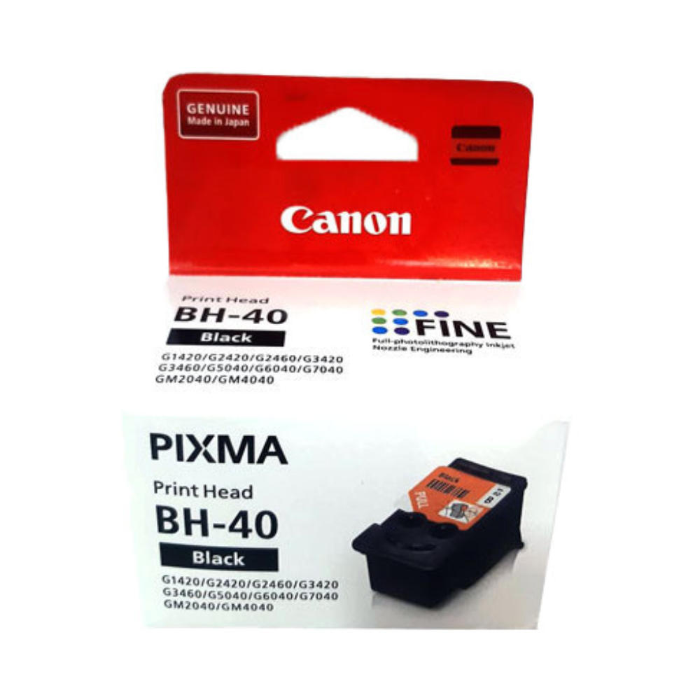 Canon BH-40 Printhead for G5040, G6040, G7040, GM2040, GM4040, G1420, G2420, G2460, G3420, G3460