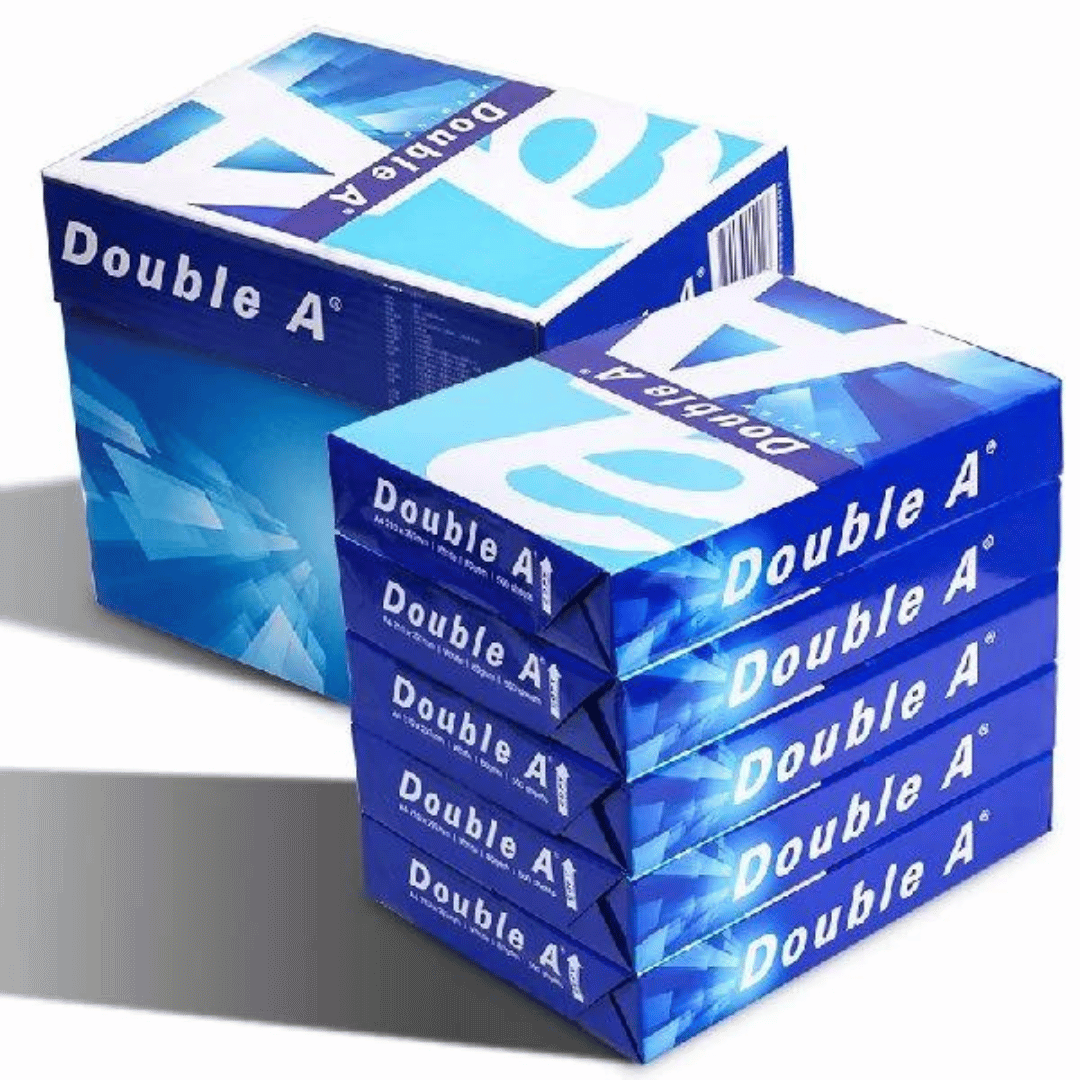 Double A - A4 Paper 80 gsm for printing and photocopy