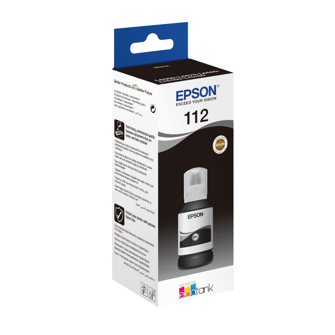 Epson 112 Eco Tank Ink Bottles for Epson Eco Tank L15160 and L15150