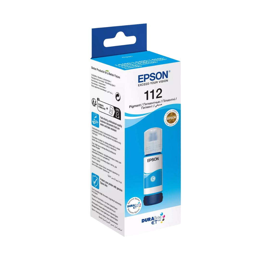Epson 112 Eco Tank Ink Bottles for Epson Eco Tank L15160 and L15150
