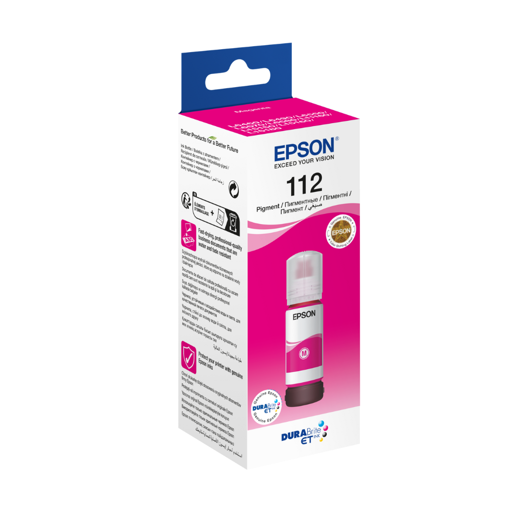 Epson 112 Eco Tank Ink Bottles for Epson Eco Tank L15160 and L15150