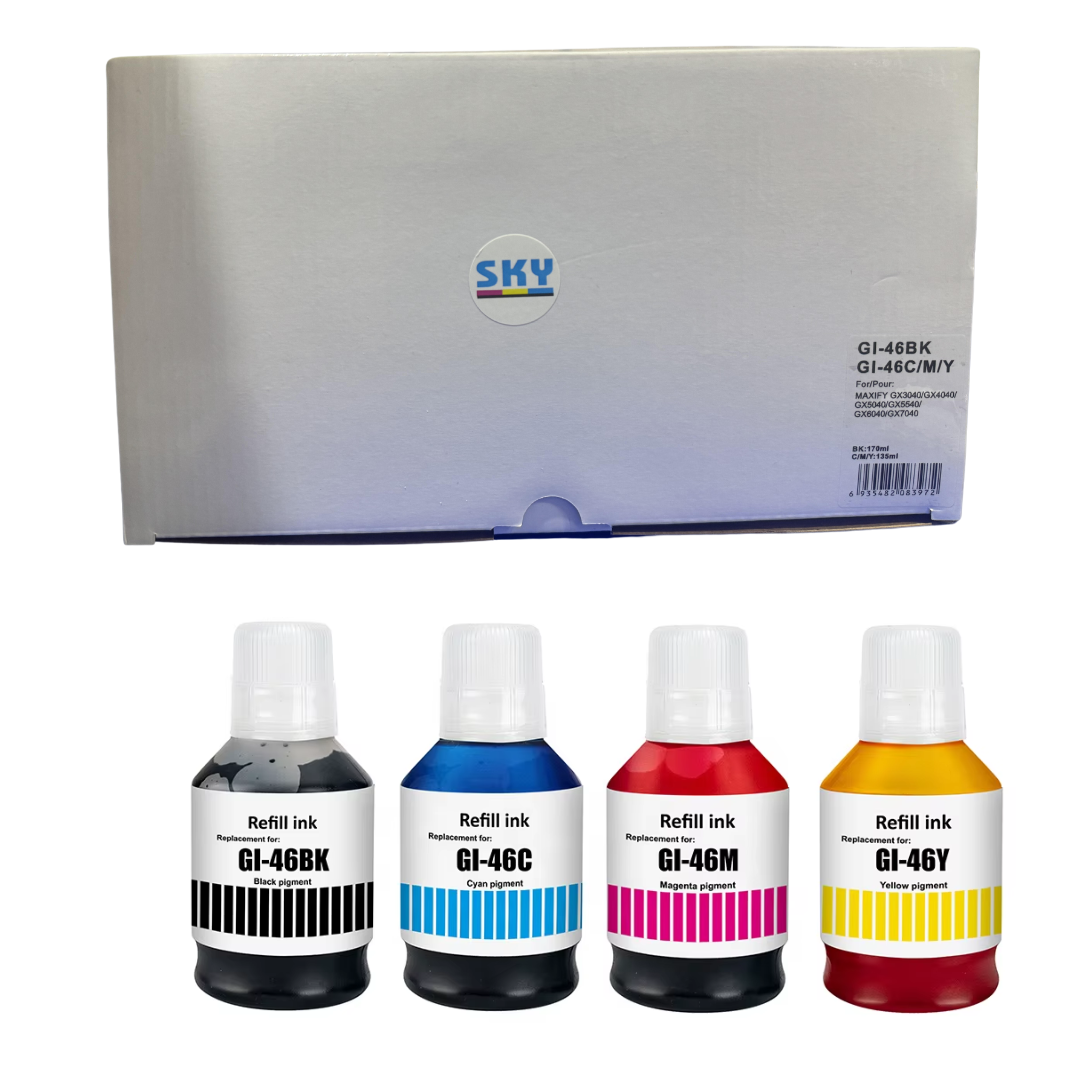 SKY GI46 4-color set for Canon MAXIFY GX6040 and GX7040