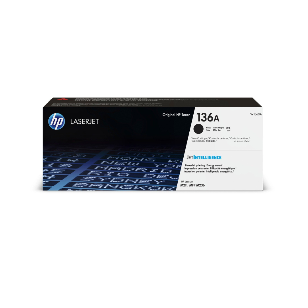 HP 136A LaserJet Toner Cartridge for HP Laserjet M211, MF236 Printers 1150 pages