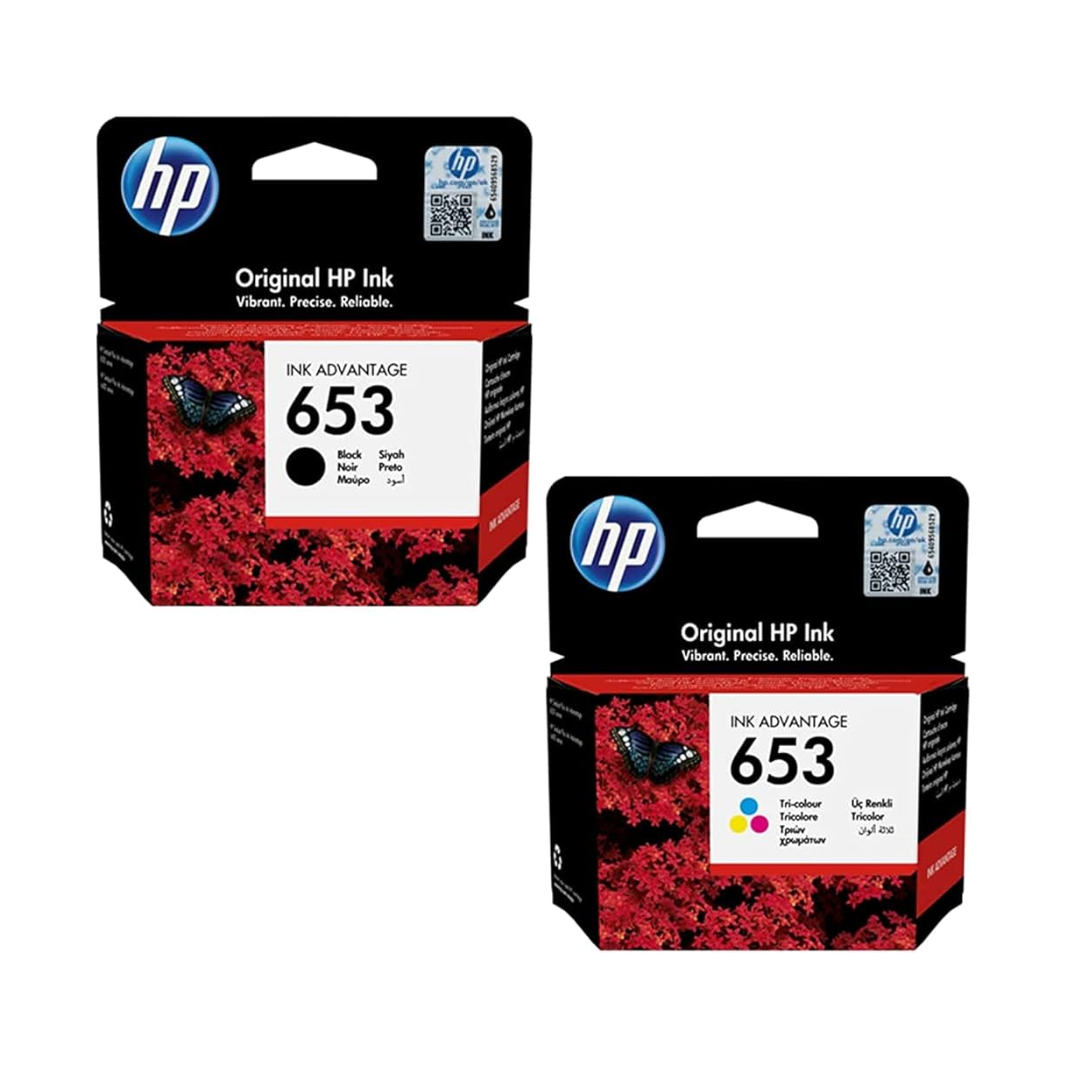 HP 653 Ink Cartridge for HP Deskjet Plus Ink Advantage 6075 and 6475