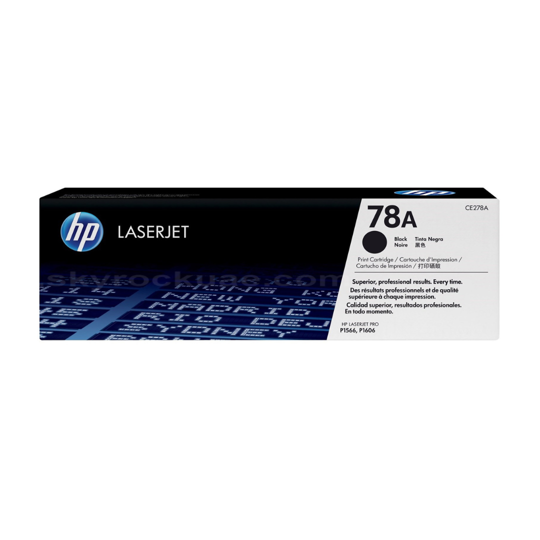 HP 78A Toner Cartridge CE278A for LaserJet Pro M1536dnf, M1537dnf, M1538dnf, M1539dnf, P1566, and P1606dn