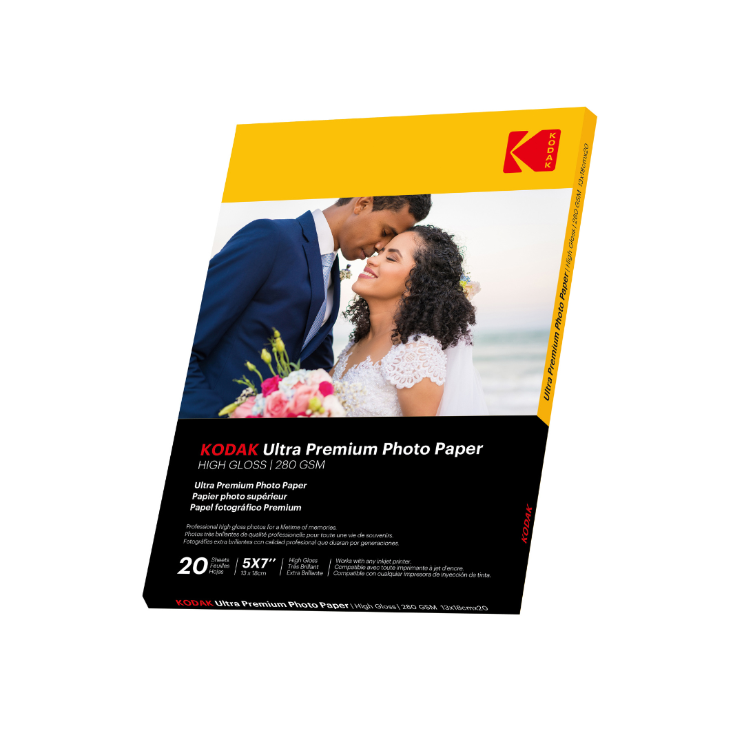 Kodak Ultra Premium Photo Paper 280gsm 5R - 5" x 7" 20 Sheets