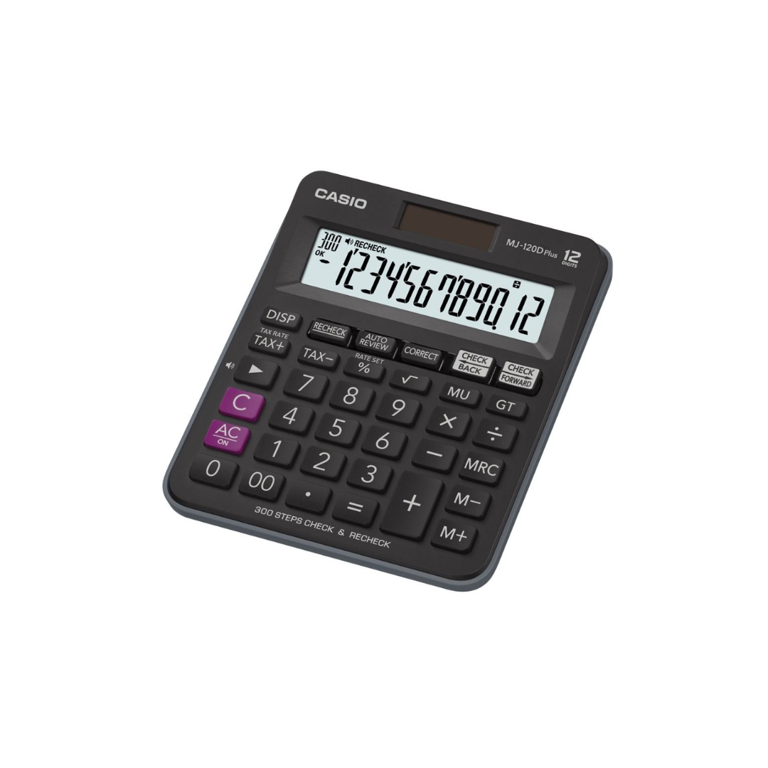 Casio MJ-120D Plus PLUS Desktop Calculator