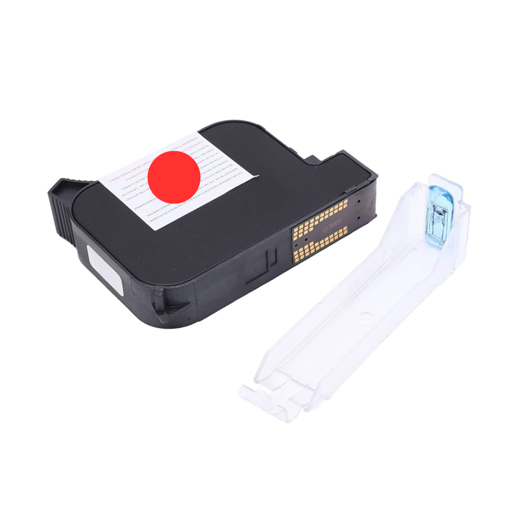 Red 42ml Handheld Solvent Ink Cartridge – 12.7mm