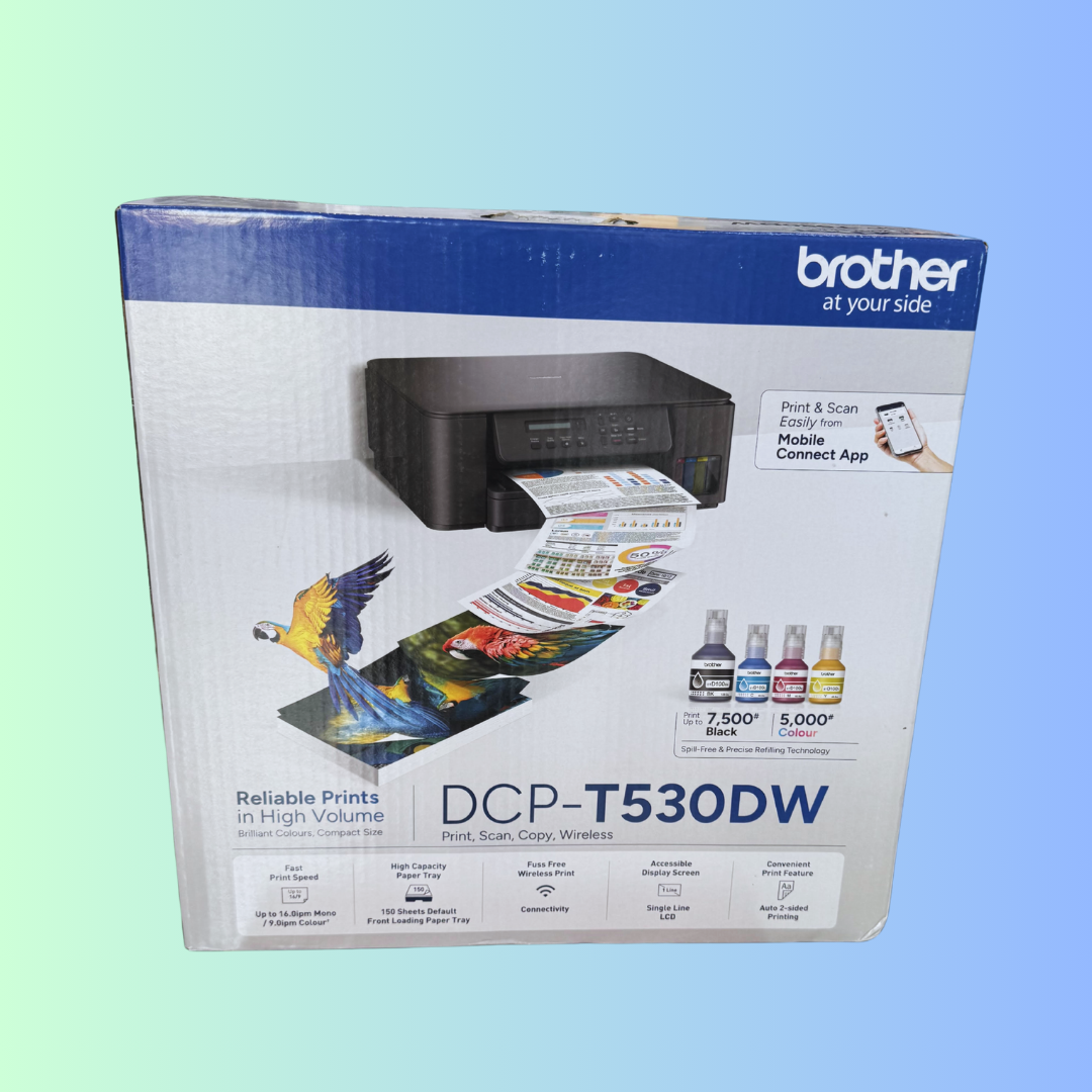 Brother DCP-T530W Wireless All in One Ink Tank Duplex Printer