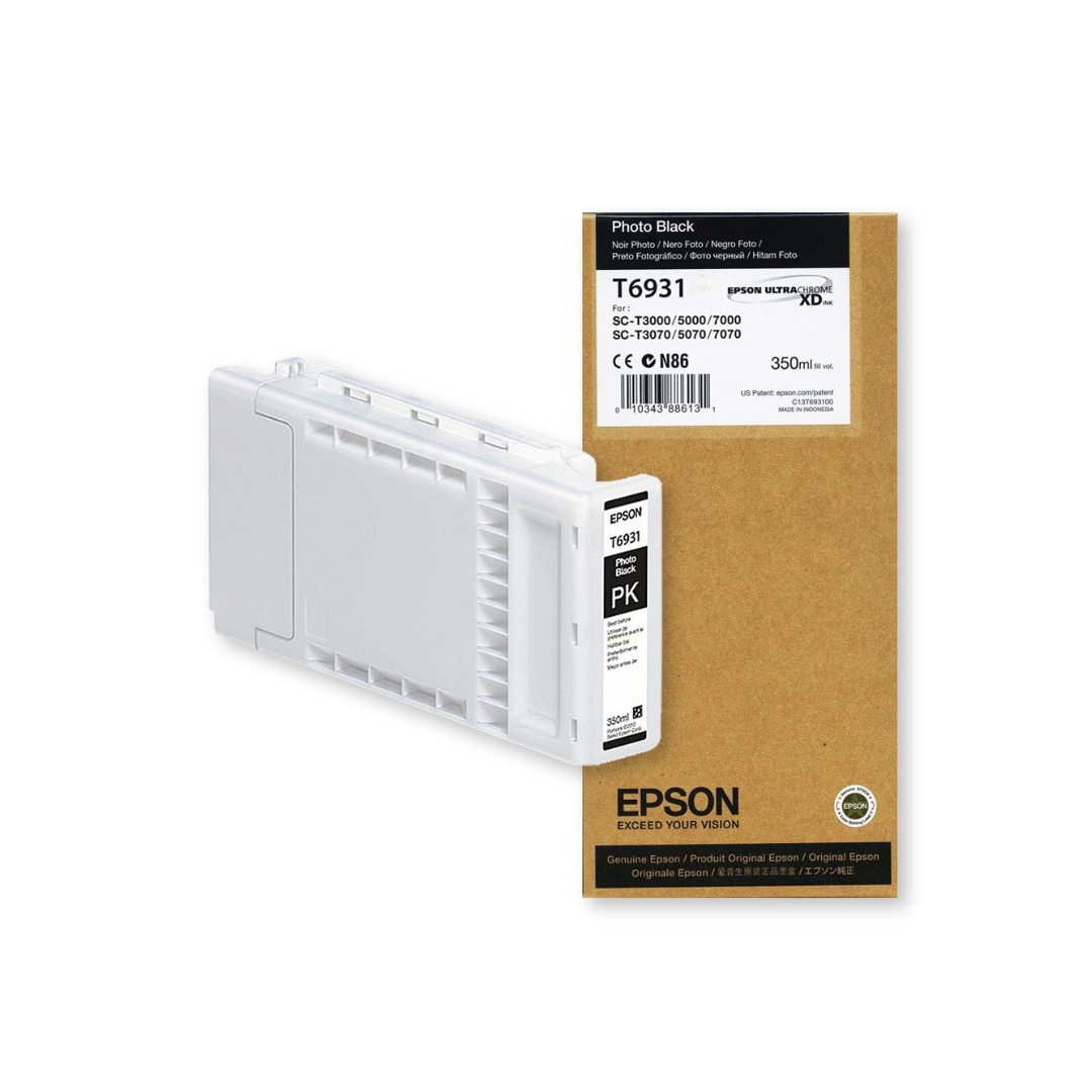 Epson 350 ml Original Ink Cartridge for SureColor SC-T3000, SC-T3200, SC-T5000, SC-T5200, SC-T7000, SC-T7200