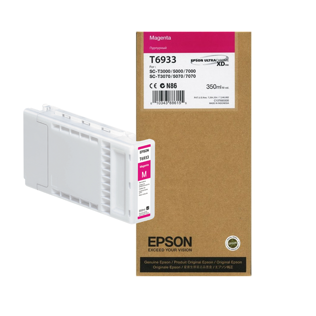 Epson 350 ml Original Ink Cartridge for SureColor SC-T3000, SC-T3200, SC-T5000, SC-T5200, SC-T7000, SC-T7200