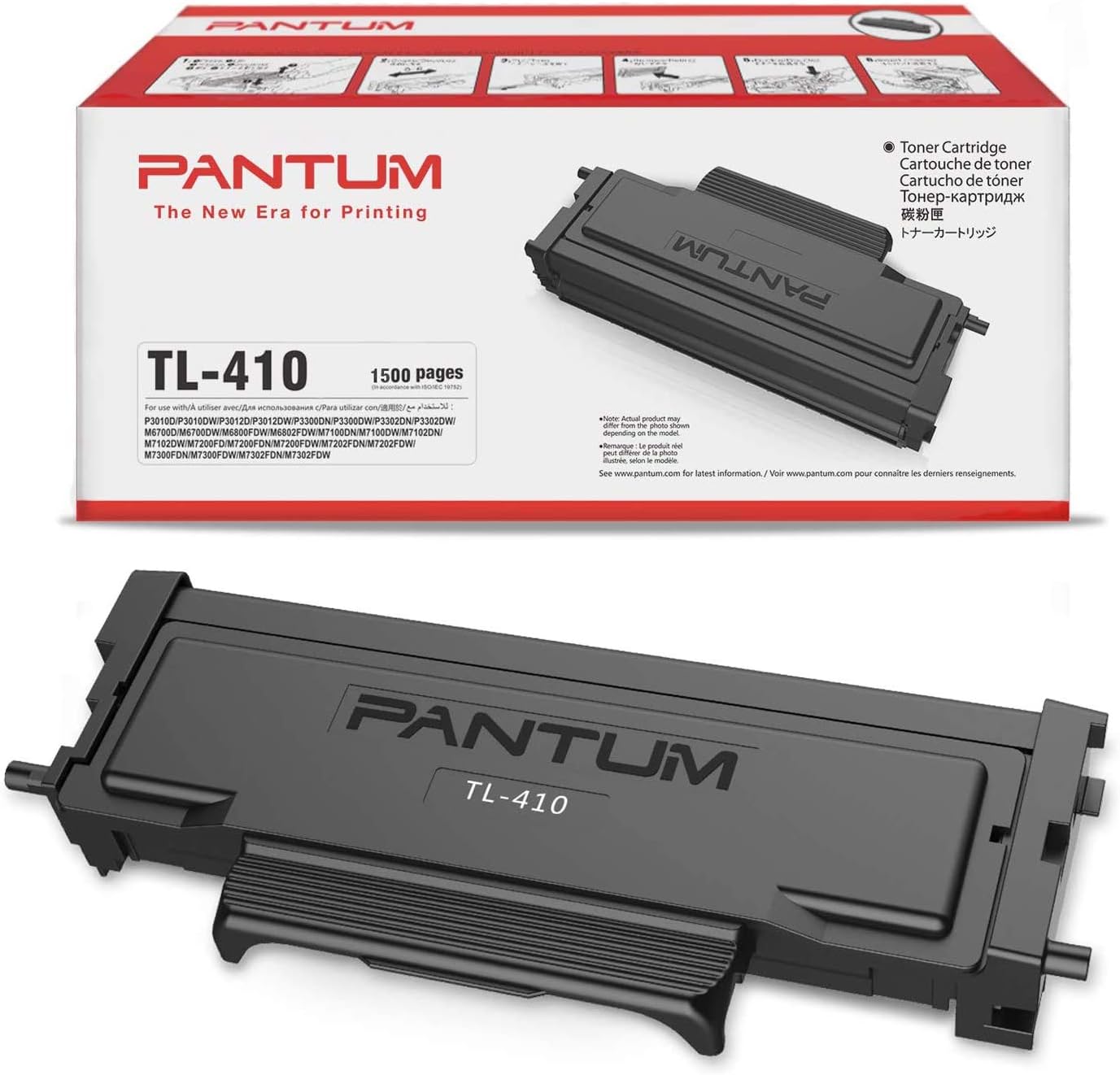 Pantum TL-410 Toner Cartridge - 1500 pages for Pantum P30, P33, M67, M71, M68, M72,M73 series printers