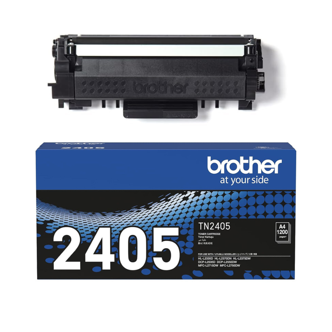 Brother TN-2405 Toner Cartridge - 1200 pages for DCP-L2550DW HL-2335D, L2370DN DCP-L2535D