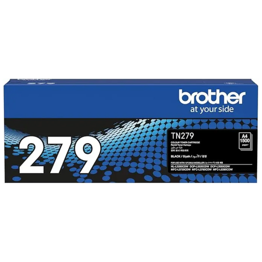 Brother TN-279 Black Toner Cartridge for HL-L3280CDW, DCP-L3520CDW, DCP-L3560CDW, MFC-L3720CDW, MFC-L3760CDW