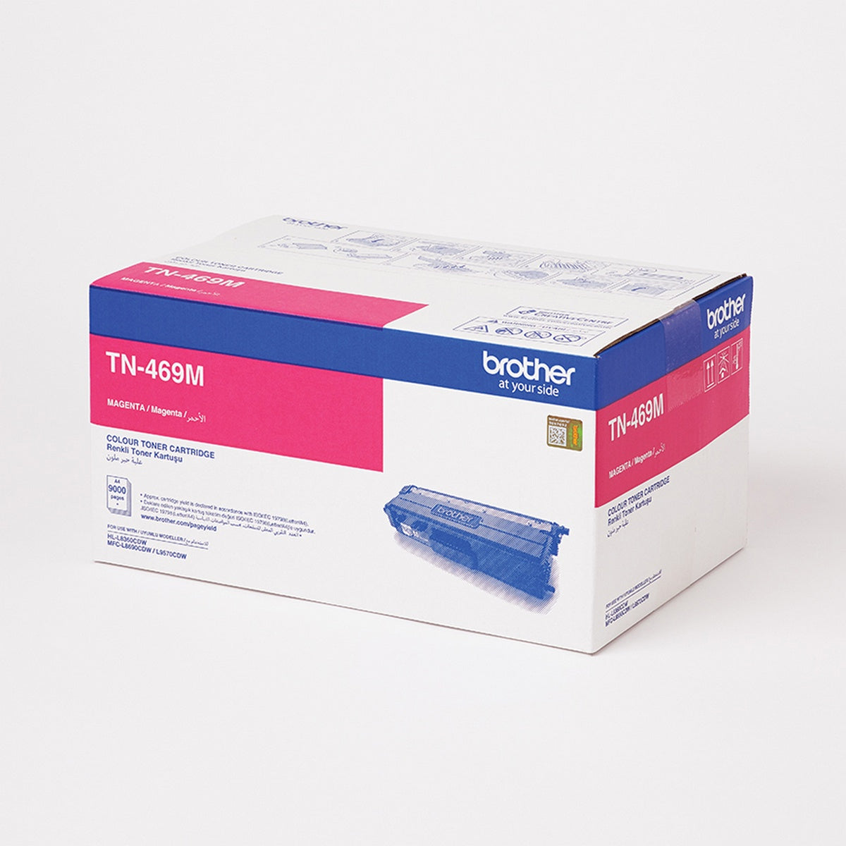 Brother TN-469 Ultra High Yield Toner Cartridge for MFC-L8690CDW L9570CDW & HL-L8360CDW