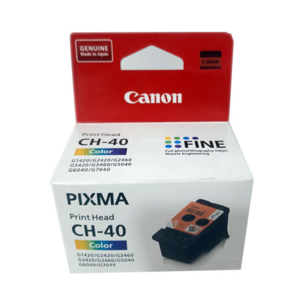 Canon CH-40 Printhead for G5040, G6040, G7040, GM2040, GM4040, G1420, G2420, G2460, G3420, G3460