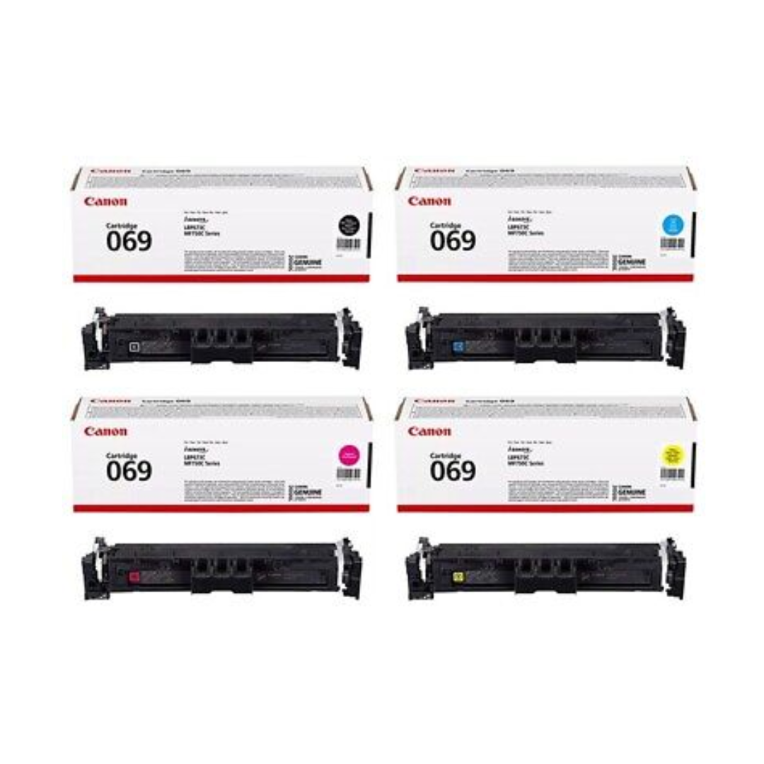 Canon 069 Toner Cartridge 4-Color Set for Canon LBP673 , MF752 , MF754 Printers