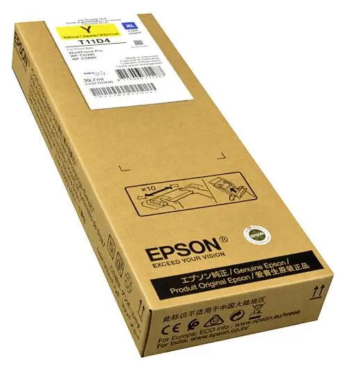 EPSON 4-Color set High Capacity Ink Supply Unit for WF-C5390 / C5890 Series 5000 pages
