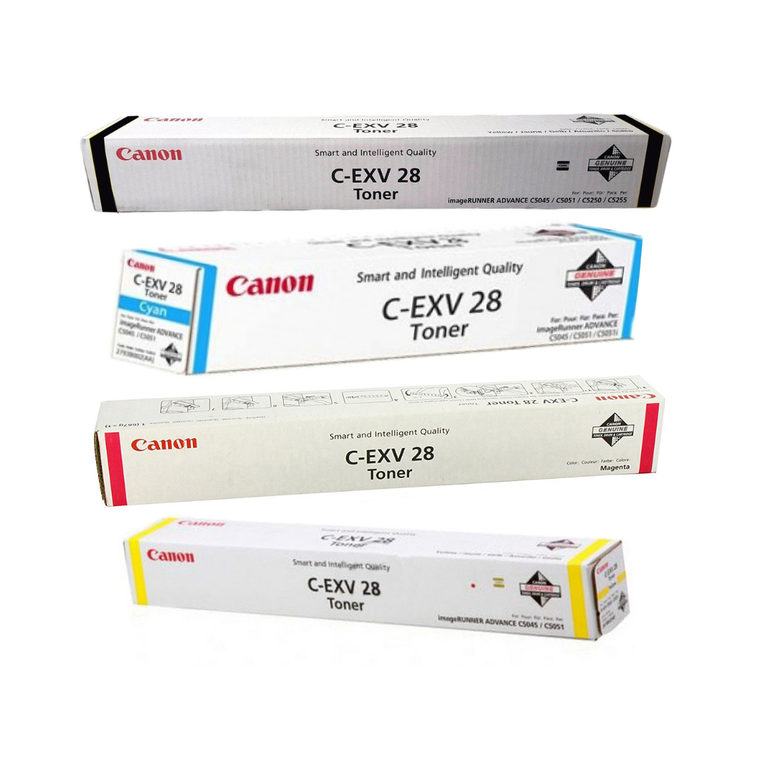 Canon CEXV28 Color Toner Cartridge for Use in Image Runner - IR Adv C5250/C5255/C5045/C5051I