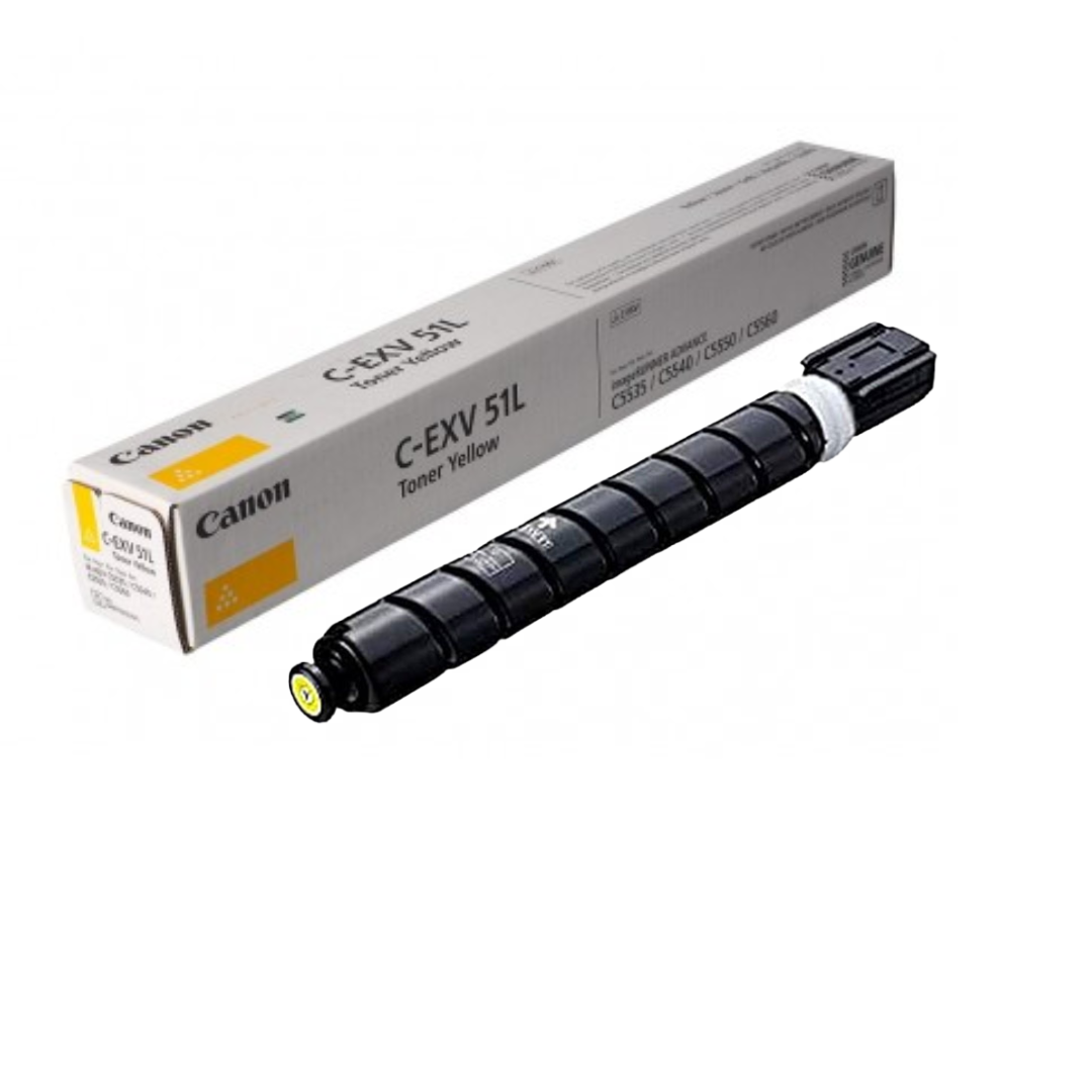 Canon 4-Color Toner cartridge set for Canon Image Runner C5535 C5540 C5550 C5560