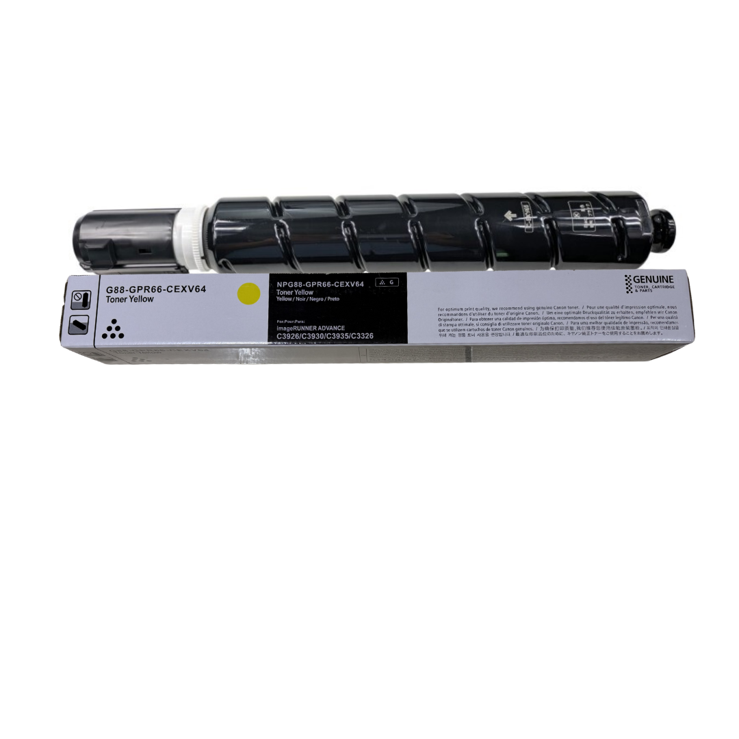 CEXV64 Compatible Toner Cartridge for IR Advance DX C 3900 Series, 3922i, 3926i, 3930i, 3935i printers.
