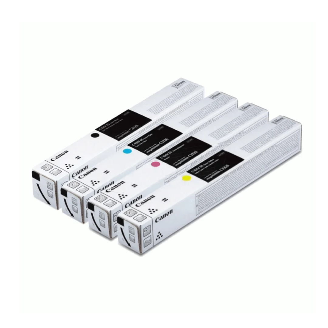 Canon CEXV-65 4-Color Toner Cartridge Set for Canon IR C3326i
