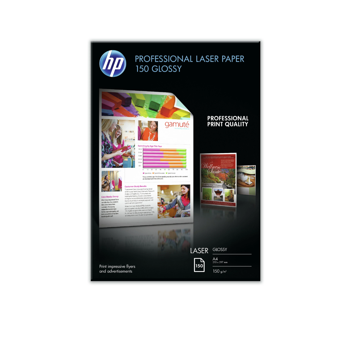 HP Laser Photo Paper Glossy 150gsm A4 size 150 sheets CG965A