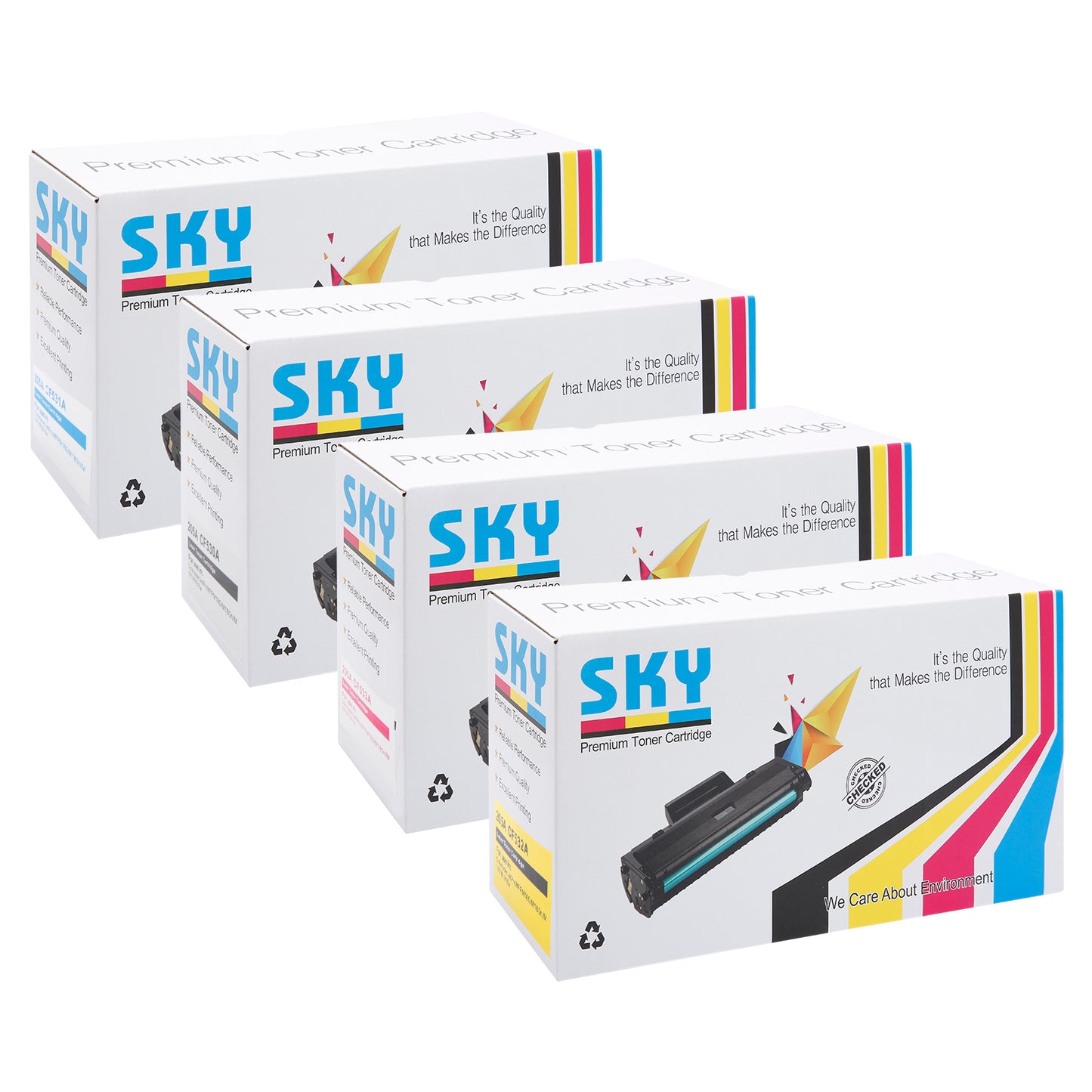 SKY 202A Toner Cartridge Set