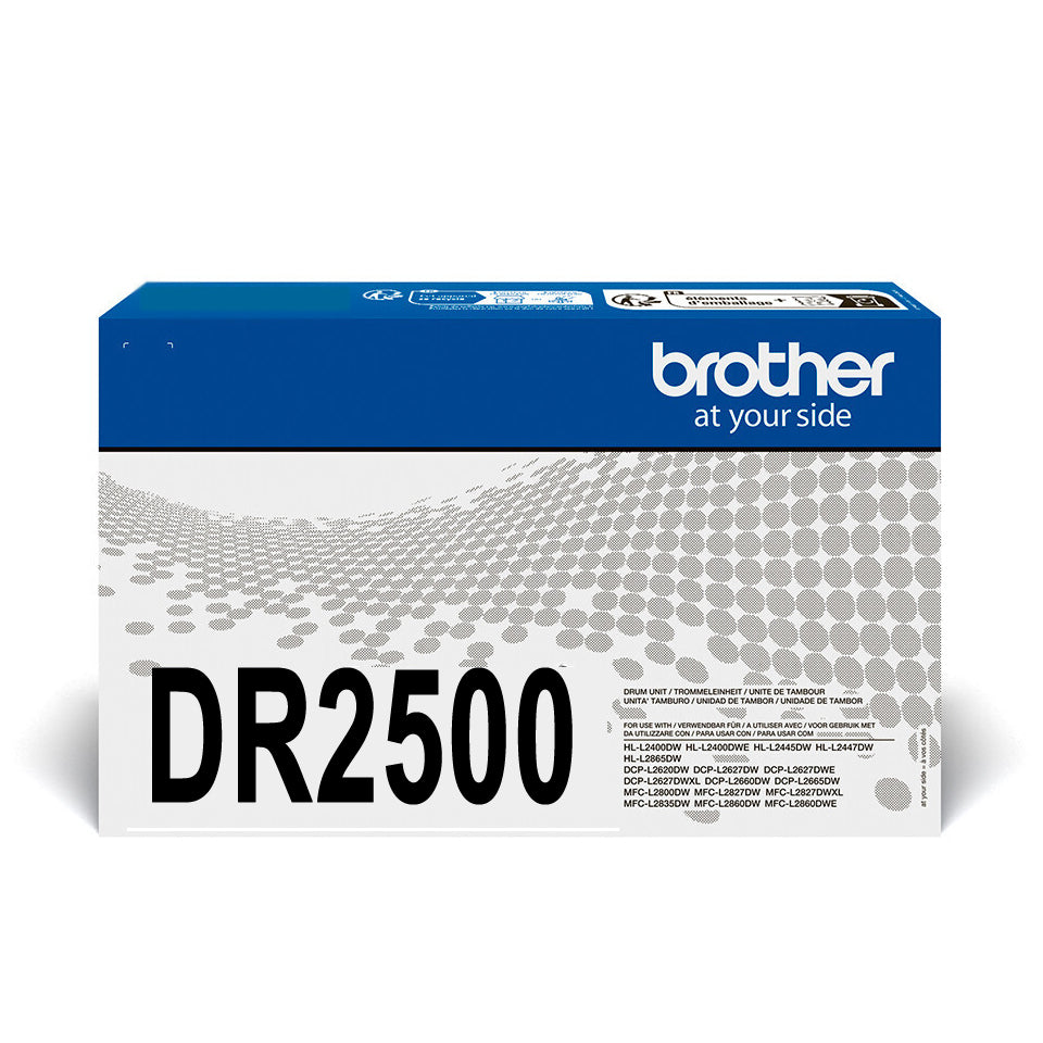 Brother DR2500 Drum Unit for for HL-L2460DN MFC-L2885DW