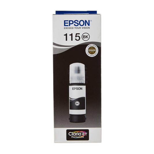 Epson 115 Black ink for Epson L8160, L8180 printers
