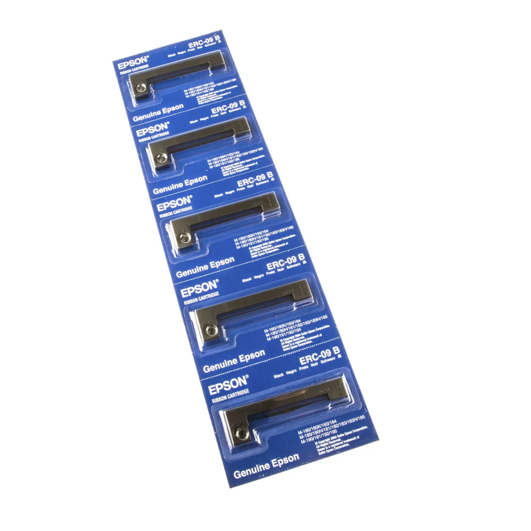 Epson ERC-09 Ribbon Cartridge Black 5pcs