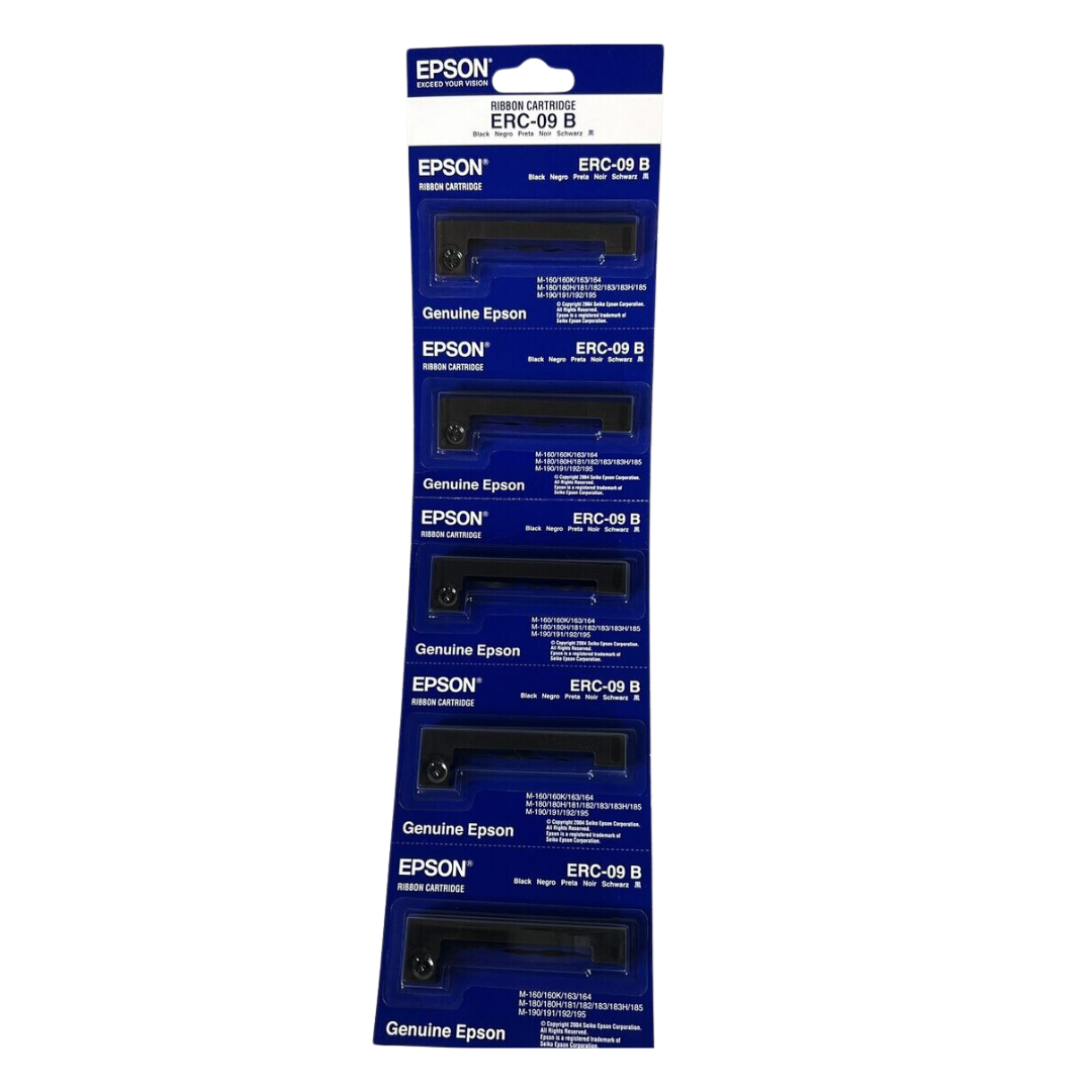 Epson ERC09 Ribbon Cartridge Black 5pcs
