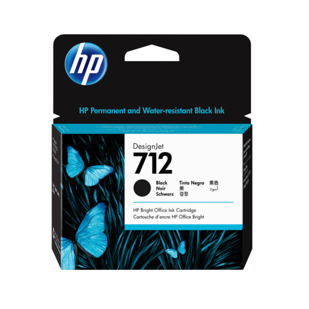 HP 712 80ml High Capacity Ink Cartridge Black 3ED71A