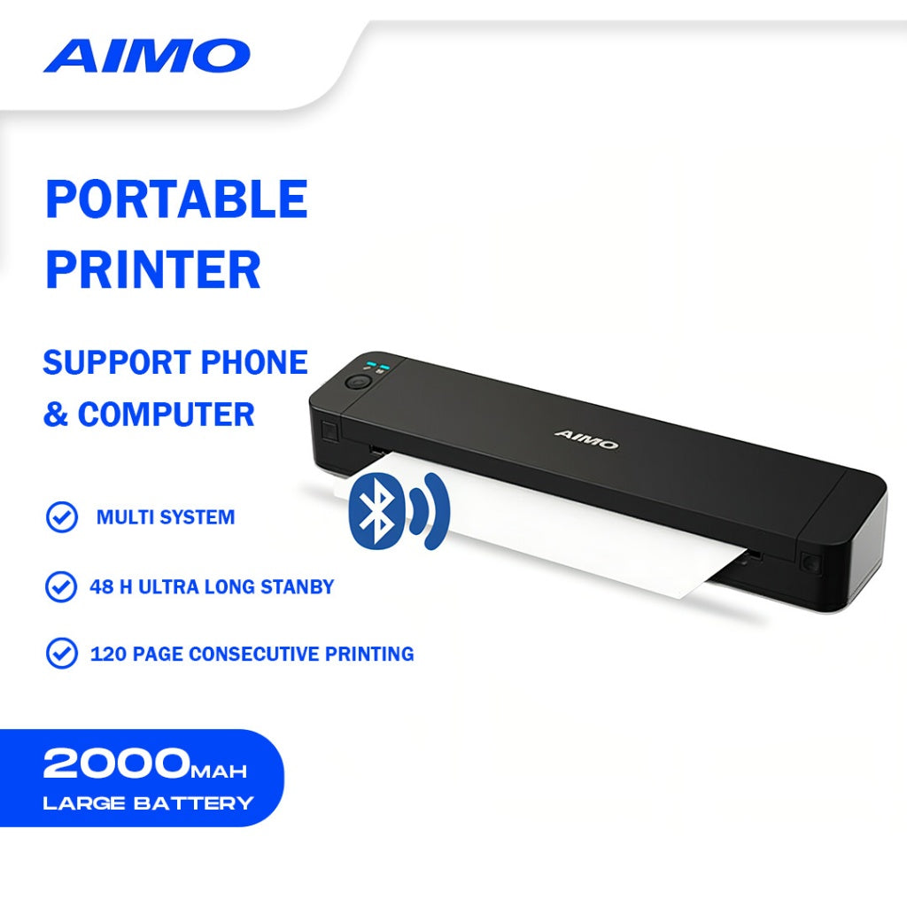 P832 A4 Portable Mobile Printer