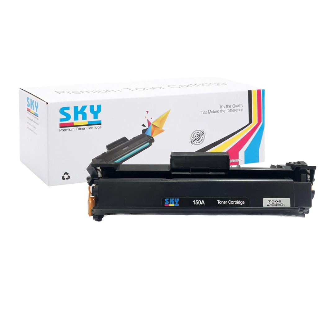 HP LaserJet M111w Black & White Printer, 20 ppm, USB / WiFi with 2 Extra SKY Toners