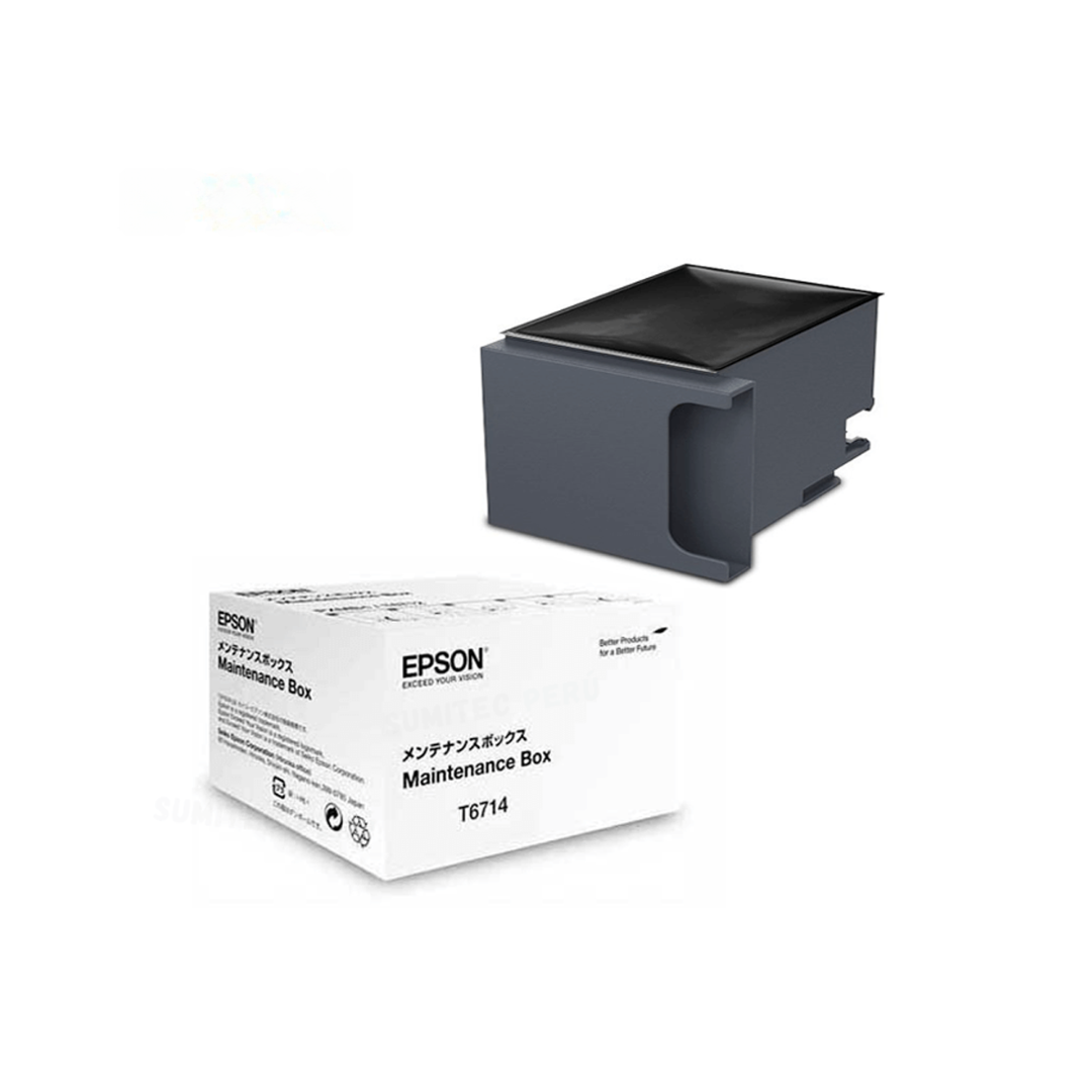 Epson T6714 PXMB6 Genuine Maintenance Box | WorkForce Pro WF-C879R