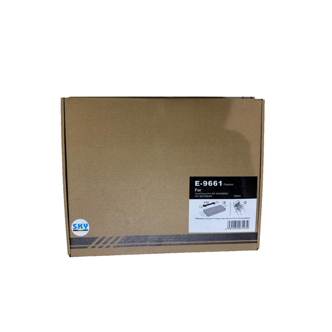 T9641 T9651 T9661 ink supply unit with chip 780ml for Workforce Pro WF-M5299 WF-M5799 inkjet printer