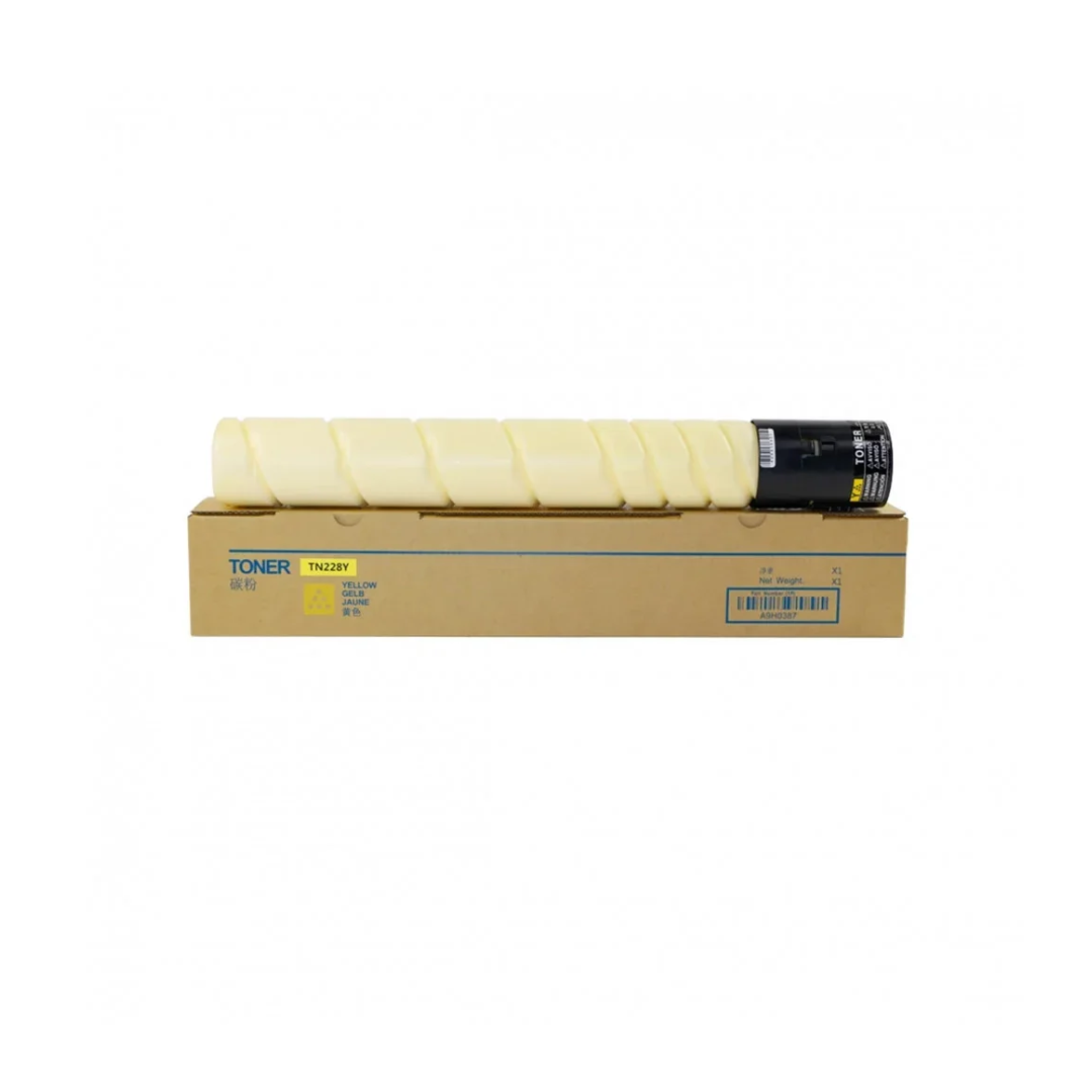 TN-228 Yellow for Konica Minolta Bizhub C226i C266i C286i
